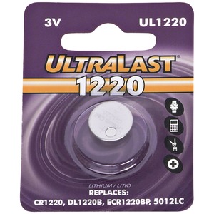 Ultralast UL1220 UL1220 CR1220 Lithium Coin Cell Batter...