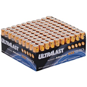 Ultralast ULA100AAAB ULA100AAAB Alkaline AAA Batteries,...