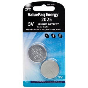 Dantona VAL-2025-2 ValuePaq Energy 2025 Lithium Coin Ce...