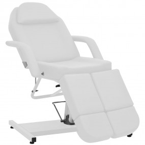 Imag:Treatment Chair White Faux leather, Iron Large