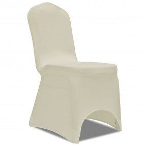 Cover Set of 50 Cream Polyester: 90%, Elastane: 10% Str...