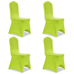 Chair Cover Set of 4 Apple green Polyester 90%, Spandex...