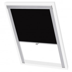 Blind Black Polyester, Aluminum Velux size code: US08
