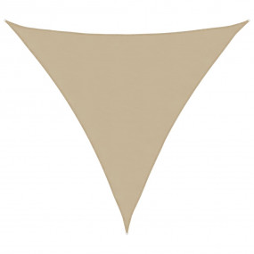 Sun Sail Beige PU coated oxford fabric 3 x 3 x 3 ft Tri...
