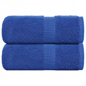 Soap Towel Set of 2 Blue 100% Cotton Small Soap Towel S...
