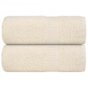 Soap Towel Set of 2 Cream 100% Cotton Small Soap Towel ...