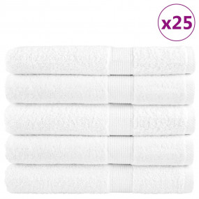 Sauna Towel Set of 25 White 100% ring-spun cotton 31.5 ...