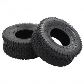 Tire And Inner Tube Black Rubber Heavy Weight Endurance