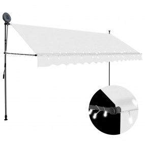 Retractable Awning Cream 100% polyester with PU coating...