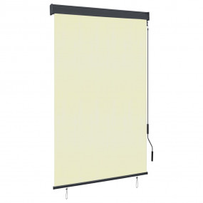 Outdoor Roller Blind Cream 100% polyester, aluminum, st...
