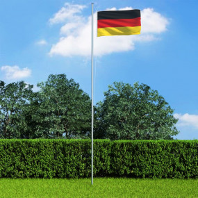 Germany Flag Black, Red, Yellow 68D 100% Polyester 35.4...
