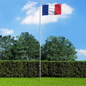 France Flag Blue, White, Red 68D 100% Polyester 35.4x59...