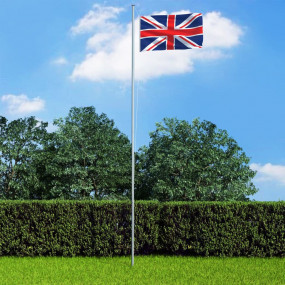 UK Flag Multicolor 68D 100% polyester 35.4 x 59.1 in To...