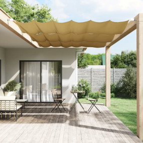 Vertical Awning Beige Oxford fabric (100% polyester)