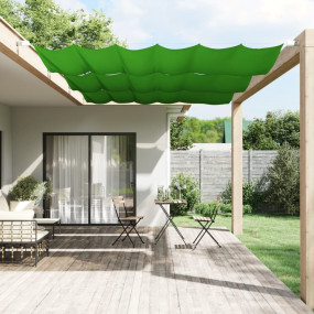 Vertical Awning Light Green Oxford Fabric 55.1 x 106.3 ...