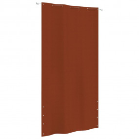 Balcony Screen Terracotta Oxford fabric (100% polyester...