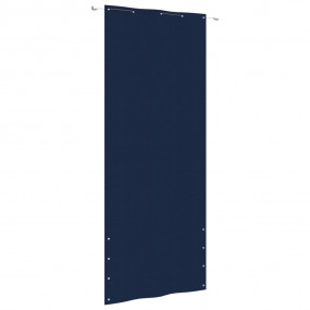 Balcony Screen Blue Oxford fabric (100% polyester) 39.4...