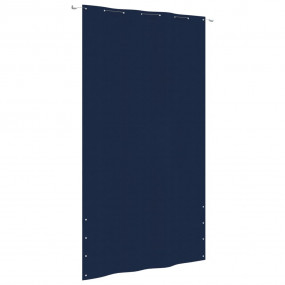 Balcony Screen Blue Oxford fabric (100% polyester) 63.0...