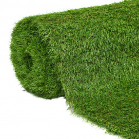 Artificial Grass Green Polypropylene 0.5 x 16.4 ft