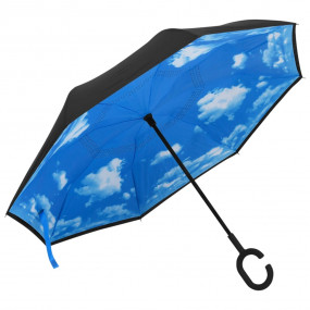 Umbrella Black 190T PG, Metal, Fiberglass Medium Foldab...