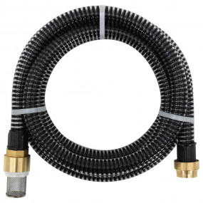 Suction Hose Black PVC, Brass Standard Durable Suction ...
