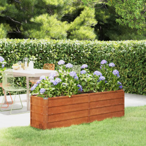 Garden Raised Bed Rusty Corten steel Large Decorative I...