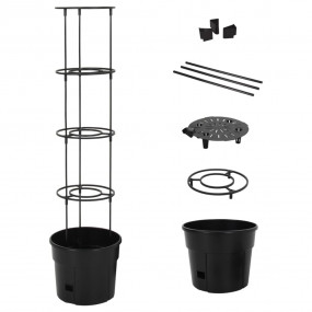 Tomato Grower Anthracite Polypropylene Tall