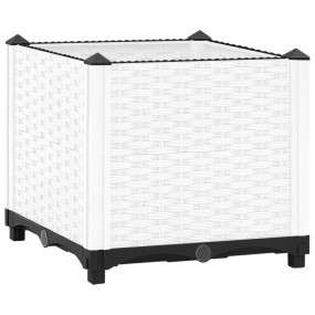 Raised Bed White Polypropylene Small Tough Raised Bed S...