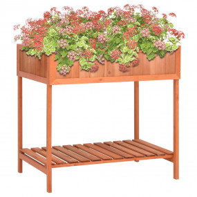 Herb Planter Brown Solid Firwood, Plywood Medium Herb P...