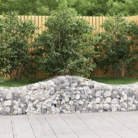 Gabion Basket Galvanized silver Galvanized iron