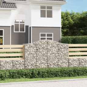 Gabion Basket Silver Galvanized iron Extra Large Gabion...