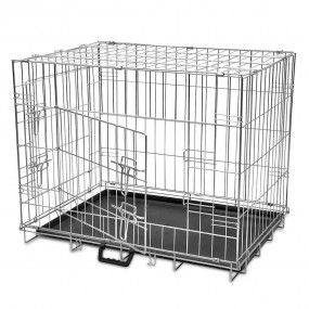Dog Crate Galvanized steel Galvanized steel and plastic...