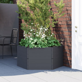 Garden Planter Anthracite Polypropylene (PP) Medium Sta...