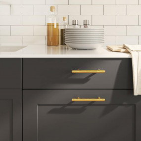 Cabinet Handle Set of 10 Gold Stainless Steel 5.9 in x ...
