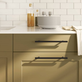 Cabinet Handle Set of 5 Black