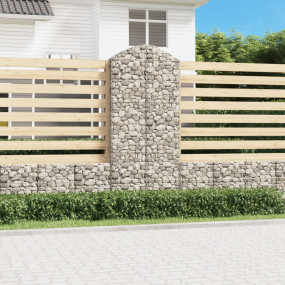 Gabion Basket Silver Galvanized Iron Large Heavy Weight...