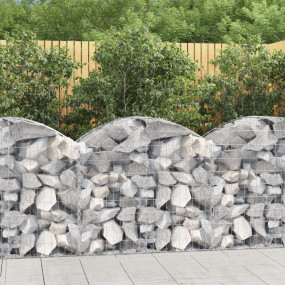 Gabion Basket Silver Galvanized iron Medium