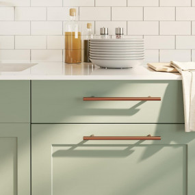 Cabinet Handle Set of 5 Bronze Stainless steel Small Du...