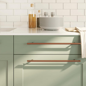 Cabinet Handle Set of 5 Bronze Stainless steel
