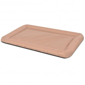 Dog Mattress Beige PU-coated oxford fabric XXL Dog Matt...