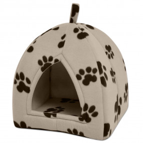 Cat Cubby Beige Polyester Fleece Large Removable Covers
