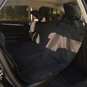 Dog Seat Cover Black Coated oxford fabric 58.3 x 55.9 i...