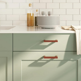 Cabinet Handle Set of 10 Bronze Stainless Steel Medium ...