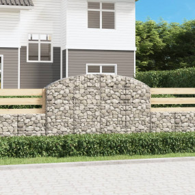 Gabion Basket Silver Galvanized Iron Large Heavy Duty E...