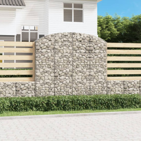 Gabion Basket Silver Galvanized iron 78.7 x 11.8 x 78.7...