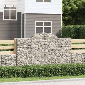 Gabion Basket Silver Galvanized Iron 78.7 x 11.8 x 55.1...