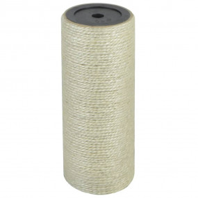 Cat Scratching Post Beige Natural sisal, particle board