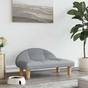 Dog Bed Light Grey
