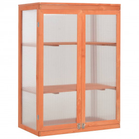 Greenhouse Wooden Wood and Polycarbonate board 29.5x18....