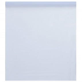 Window Film Transparent White PVC 17.7 x 393.7 in